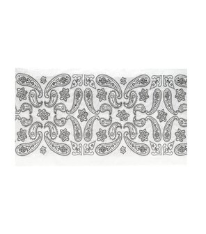 haarband-multifunctioneel-paisley-print-zwart-wit