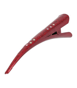 duckklem-glitter-sterren-13cm-rood