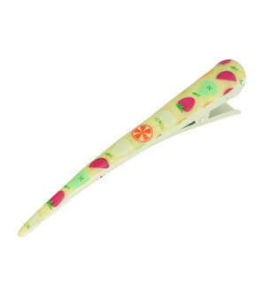 duckklem-fruit-print-13cm-groen