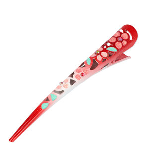 duckklem-opengewerkt-glitter-bloemen-13cm-rood