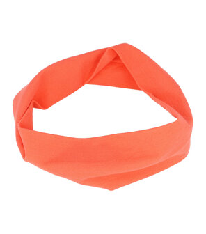 Haarband-basic-6cm-oranje