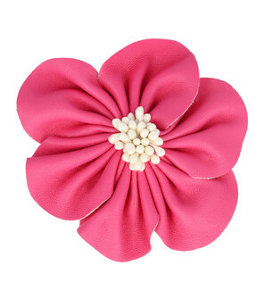 duckklem-broche-bloem-leder-look-7,5cm-roze