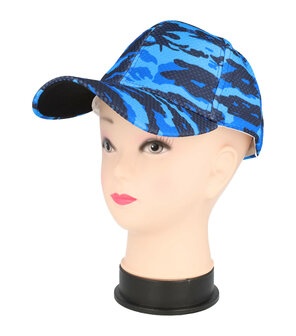 cap-camouflage-patroon-zwart-blauw