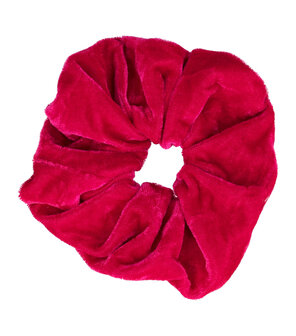 Scrunchie Haarelastiek Velvet Roze