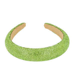 Haarband Diadeem Dik Glitter Groen