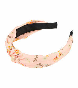 Haarband Diadeem Knoop Bloemen Patroon Color Roze