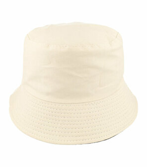 Bucket Hat Omkeerbaar Beige