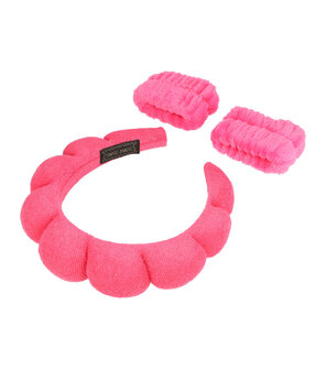 Diadeem Make-up Polsbandjes Fuchsia Roze