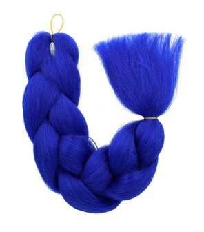 Jumbo Braids Hairextentions Color 60cm Cobalt Blauw