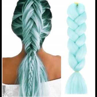 Jumbo Braids Hairextentions Color 60cm Lila Paars