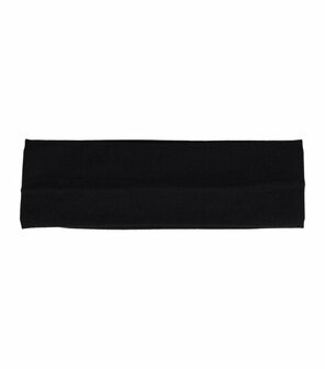 Haarband Basic 6cm Nylon Zwart