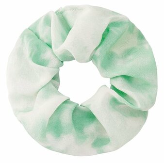 Scrunchie Haarelastiek Tie Dye Groen