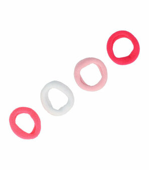 Haarelastieken Endless Mini 100 Stuks 2cm Roze