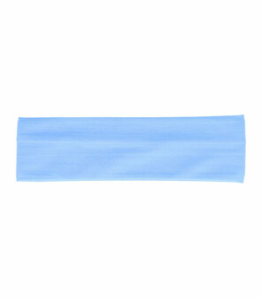 Haarband Basic 6cm Nylon Blauw