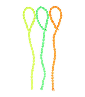 Haarelastieken Hair Tie Elastisch Koord Neon Geel Groen Oranje