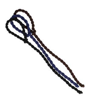 Haarelastieken Hair Tie Elastisch Koord Blauw Bruin Zwart