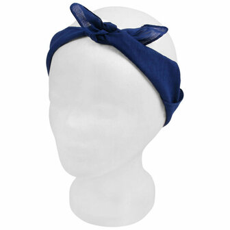 Bandana Zakdoek Donker Blauw