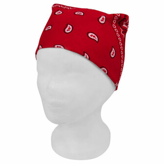 Bandana Zakdoek Paisley Print Rood