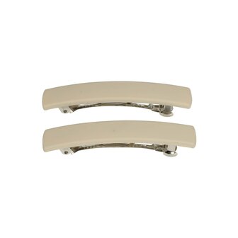 Haarspeld Basic Klein 6cm Effen Mat Beige