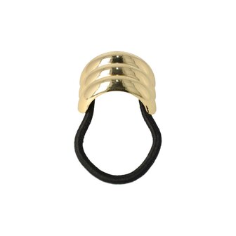 Haarelastiek Ringen Trio Cuff Ornament Goud