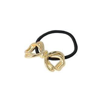 Haarelastiek Strik Cuff Ornament Goud