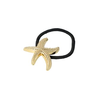 Haarelastiek Zeester Cuff Ornament Goud