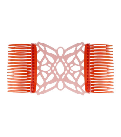 Haarspeld-EZ-comb-siliconen-rood