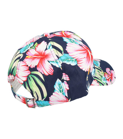 cap-tropische-bloemen-patroon-color-blauw