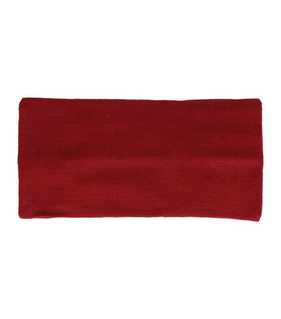 Haarband Basic 9,5cm Donker Rood