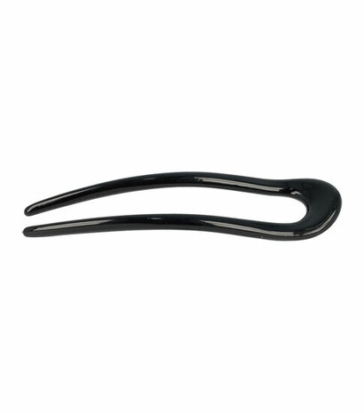 Haarpin Knot Kunststof 13cm Zwart