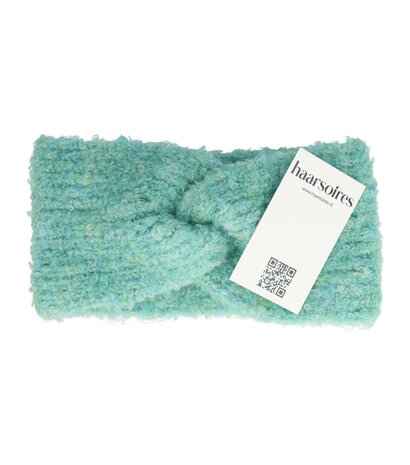 Haarband Twist Soft Blauw