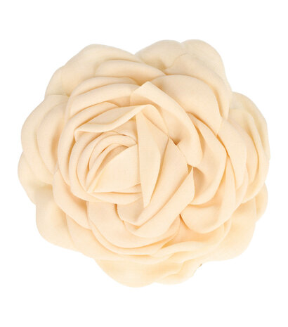 Duckklem Bloem Roos 10cm Creme