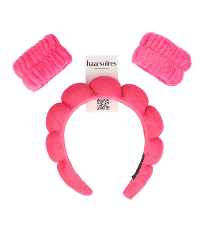 Diadeem Make-up Polsbandjes Fuchsia Roze