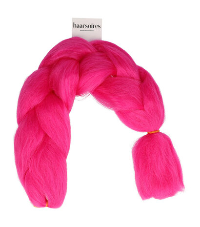 Jumbo Braids Hairextentions Color 60cm Fuchsia Roze