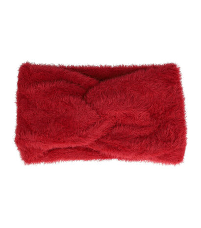 Haarband Twist Soft 10cm Rood