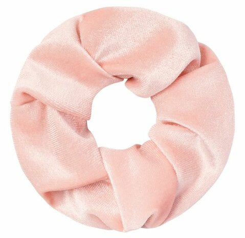 Scrunchie Haarelastiek Velvet Oud Roze