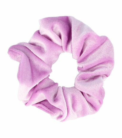 Scrunchie Haarelastiek Velvet Lila Paars