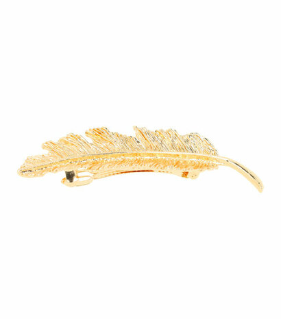 Haarspeld Feather Metaal 7cm Goud