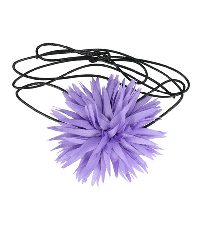 Haarband Veter Bloem Aster 10cm Lila