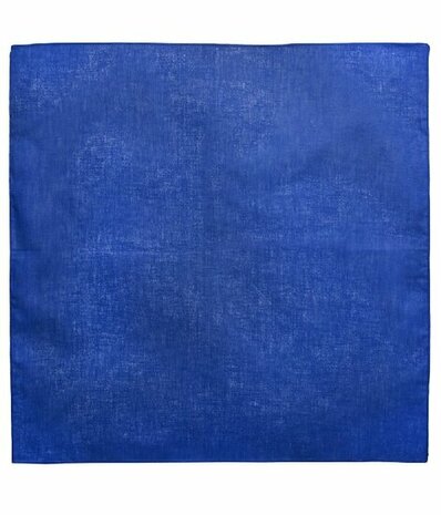 Bandana Zakdoek Basic Blauw