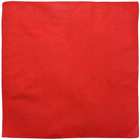 Bandana Zakdoek Effen Rood