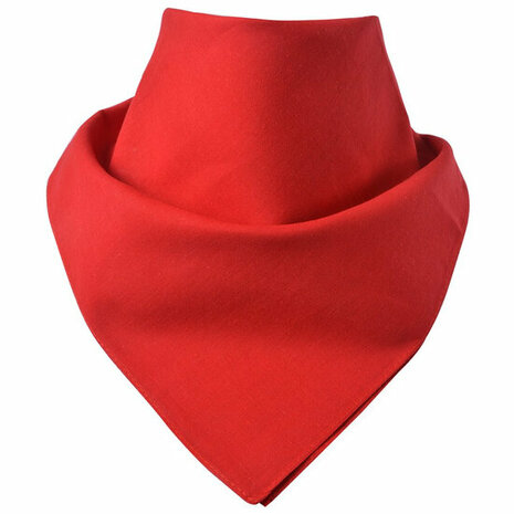 Bandana Zakdoek Effen Rood