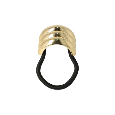 Haarelastiek Ringen Trio Cuff Ornament Goud