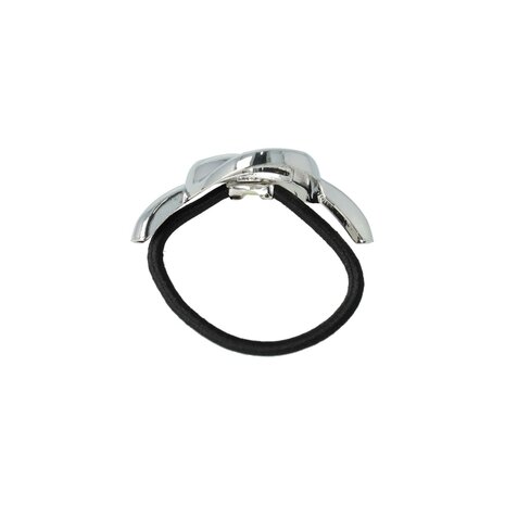 Haarelastiek Knoop Cuff Ornament Zilver