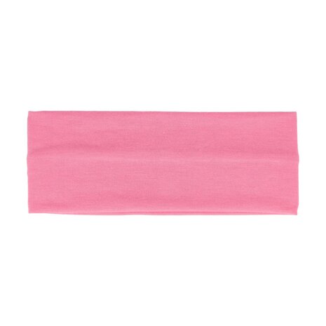 Haarband Basic 5cm Effen Stof Fuchsia Roze