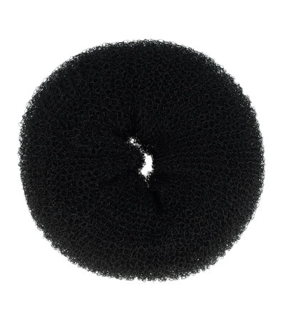 Haardonut Bun XL 12cm Zwart