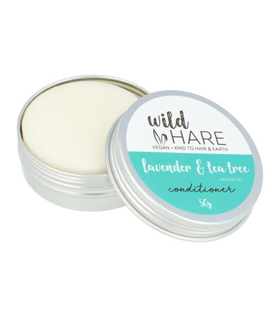 Wild Hair Conditioner Bar In Blik Lavendel Theeboom