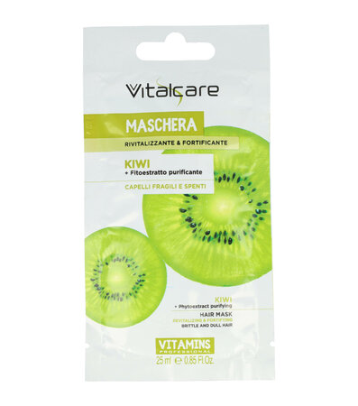 Vitalcare Haarmasker Vitamins Broos en Dof Haar Kiwi