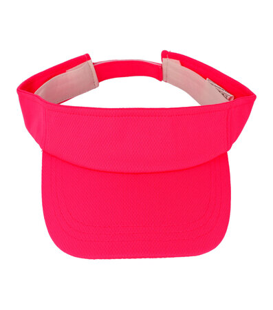 Zonneklep Verstelbaar One Size Neon Roze