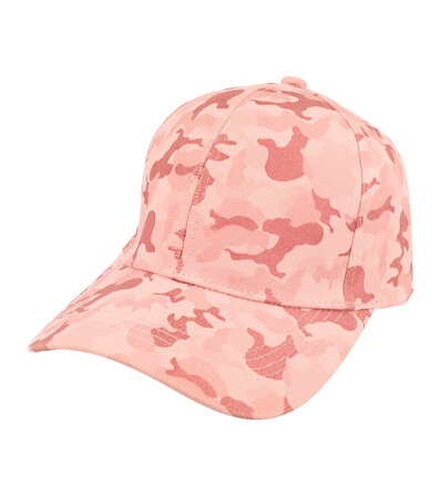 Cap Vlekken Fantasie Patroon Maat 54cm - 58cm Roze